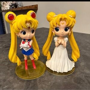 Sailor Moon Figurine Set - Yellow and White